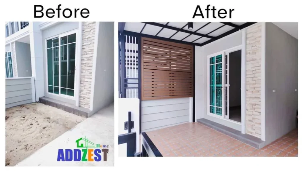 ผลงานต่อเติมบ้านของคุณ Panupong Umarat โดย AddzestHome